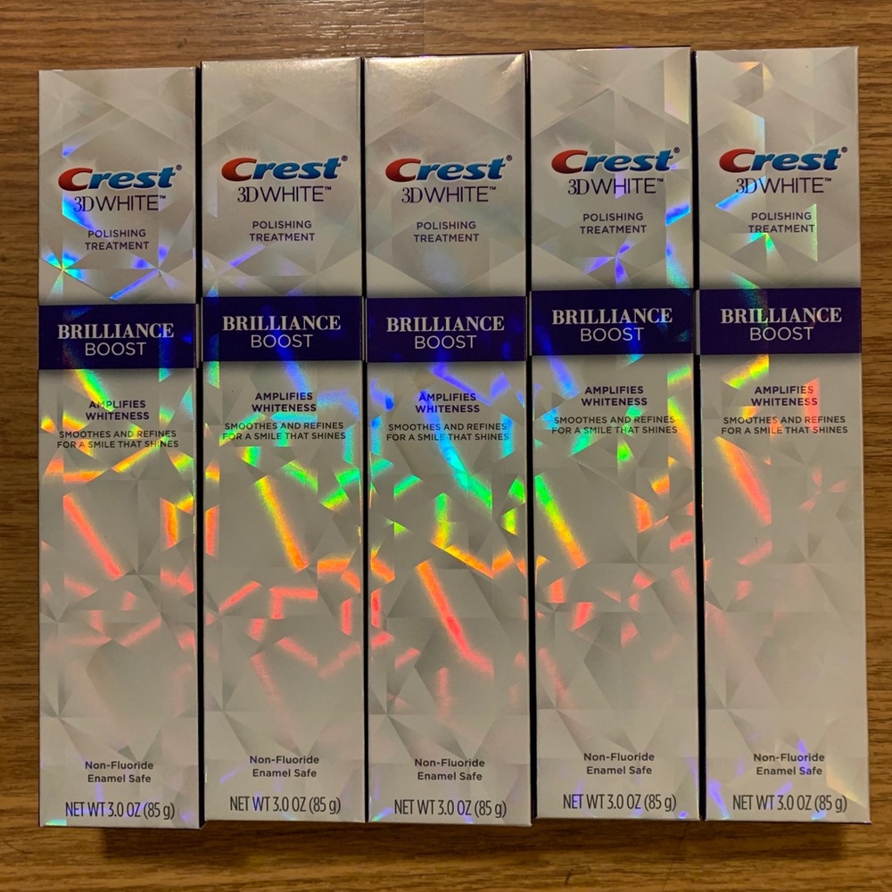 Crest 3D White Polsihing Treatment Brilliant Boost